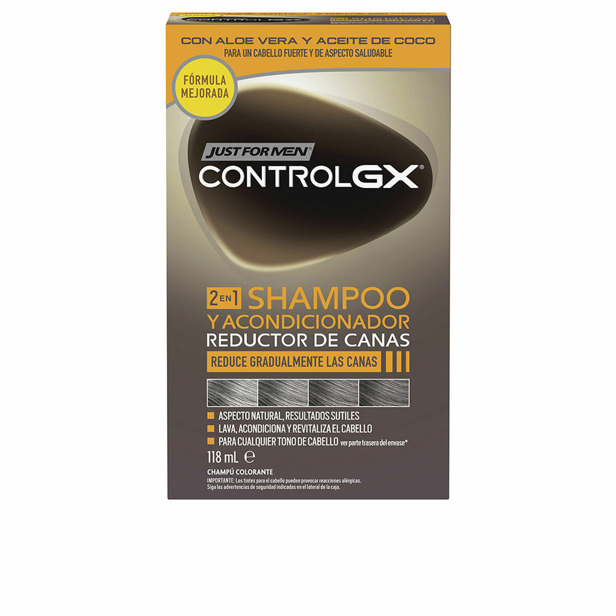 Champô + Condicionador Just For Men Control Gx 118 ml